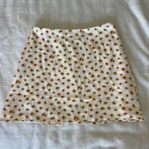 WeWoreWhat Sunflower Mini Skirt